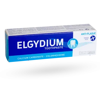 Elgydium dentifrice antiplaque - Carbonate de Calcium et chlorhexidine 50 ml