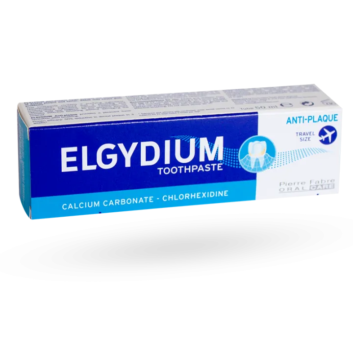 Elgydium dentifrice antiplaque - Carbonate de Calcium et chlorhexidine 50 ml