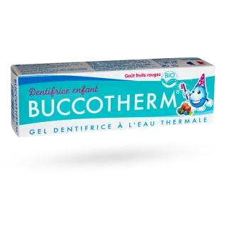 Buccotherm dentifrice enfant BIO fruits rouges tube 50 ml