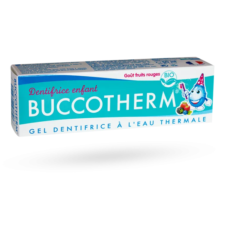 Buccotherm dentifrice enfant BIO fruits rouges tube 50 ml