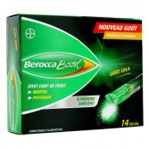 Berocca Boost effet coup de fouet - 14 sticks goût cola