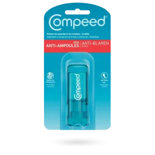 Stick anti-ampoules Compeed 8 ml - Prévient et protège des ampoules Stick anti-ampoules Compeed 8 ml - Prévient et protège des ampoules