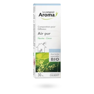 Le comptoir Aroma Air pur menthe citron composition pour diffusion 30 ml