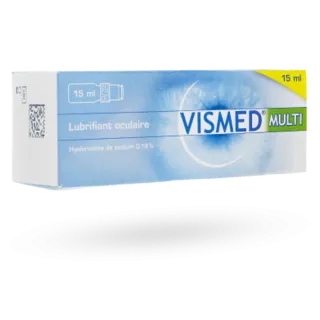 Vismed Multi lubrifiant oculaire flacon de 15 ml