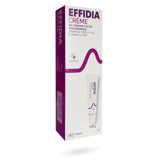 Effidia crème sel sodique d'acide hyaluronique tube de 100 g