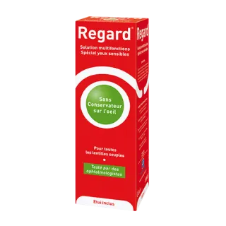 Regard solution d'entretien pour lentilles souples flacon de 355 ml