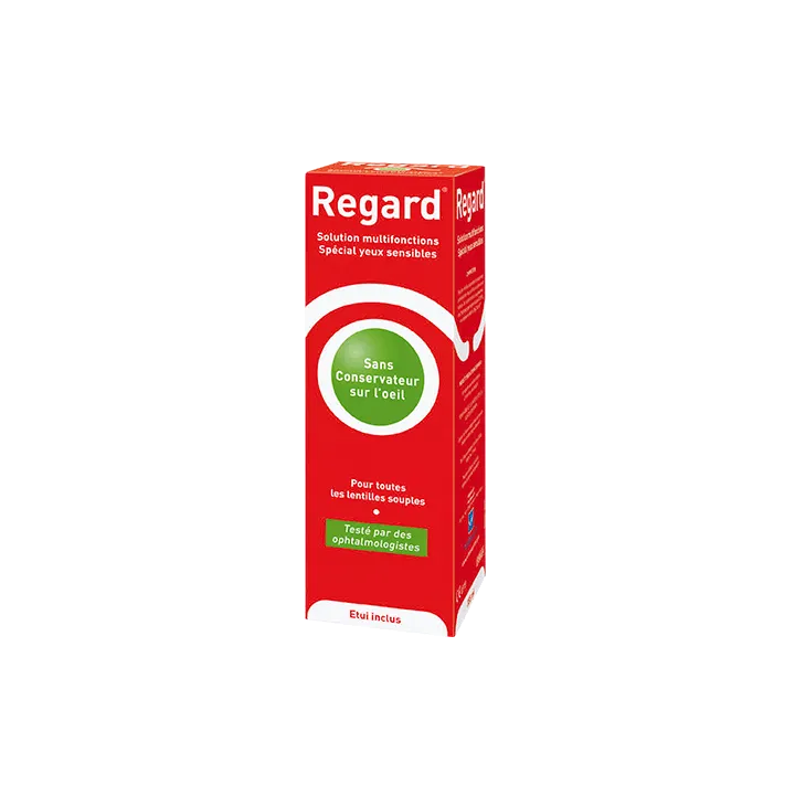 Regard solution d'entretien pour lentilles souples flacon de 355 ml