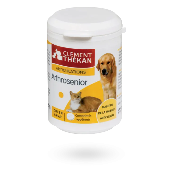 Arthrosenior articulations chiens et chats Clément Thékan 60 comprimés