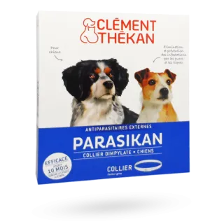 Parasikan collier antiparasitaire chiens Clément Thékan