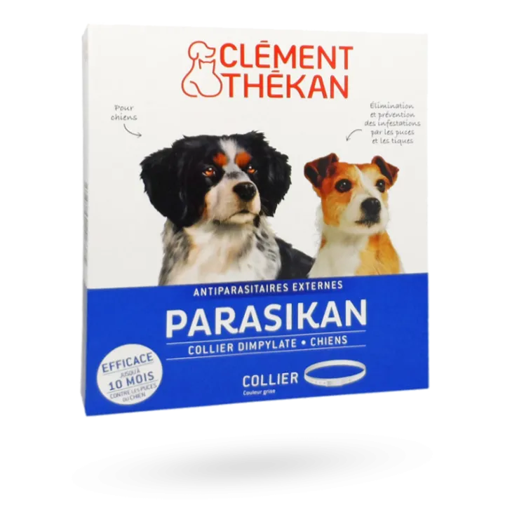 Parasikan collier antiparasitaire chiens Clément Thékan