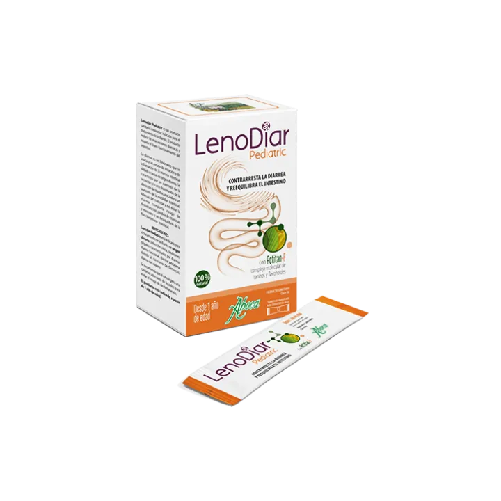 LenoDiar Pediatric diarrhée et équilibre de l'intestin Aboca 12 sachets