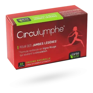 Circulymphe jambes légères Santé Verte 60 comprimés