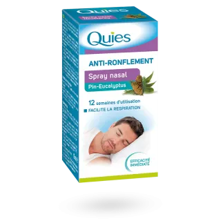 Spray nasal anti-ronflement Quies pin eucalyptus 15 ml