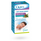 Spray nasal anti-ronflement Quies pin eucalyptus - Spray 15 ml