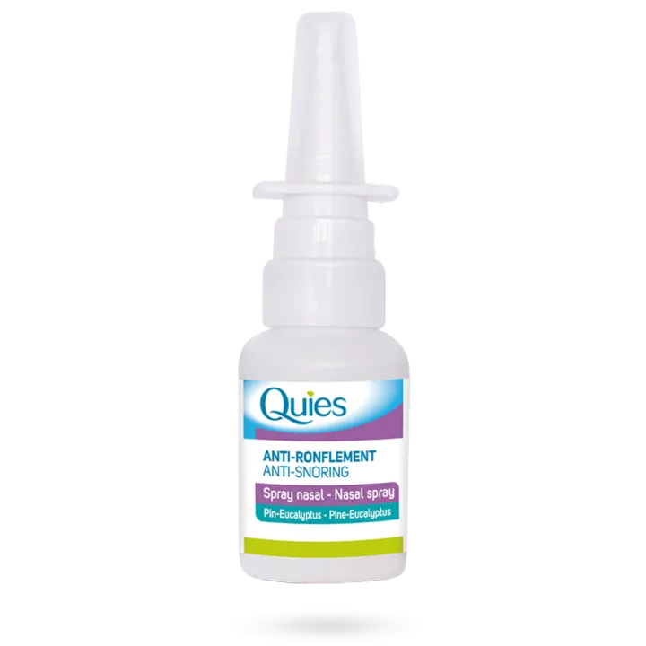Spray nasal anti-ronflement Quies pin eucalyptus 15 ml