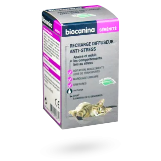 Biocanina Sérénité recharge diffuseur anti-stress chat 45 ml