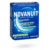 Novanuit Triple action sans dépendance - 30 comprimés