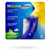 Niquitin minis 4 mg menthe fraîche sans sucre - 20 comprimés à sucer