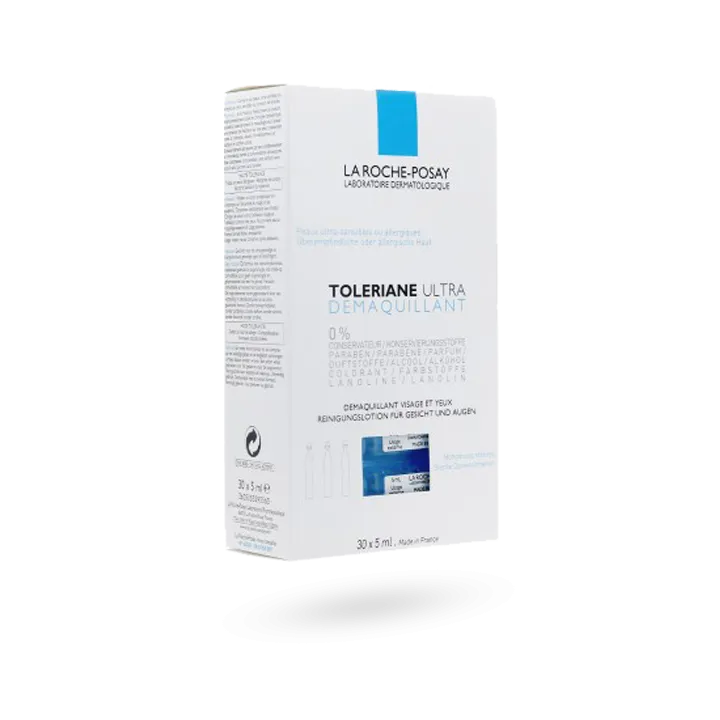 Toleriane Ultra démaquillant La Roche Posay 30 unidoses de 5 ml
