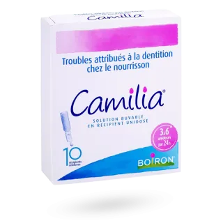 Camilia Boiron 10 unidoses dents bébé Camilia Boiron 10 unidoses dents bébé