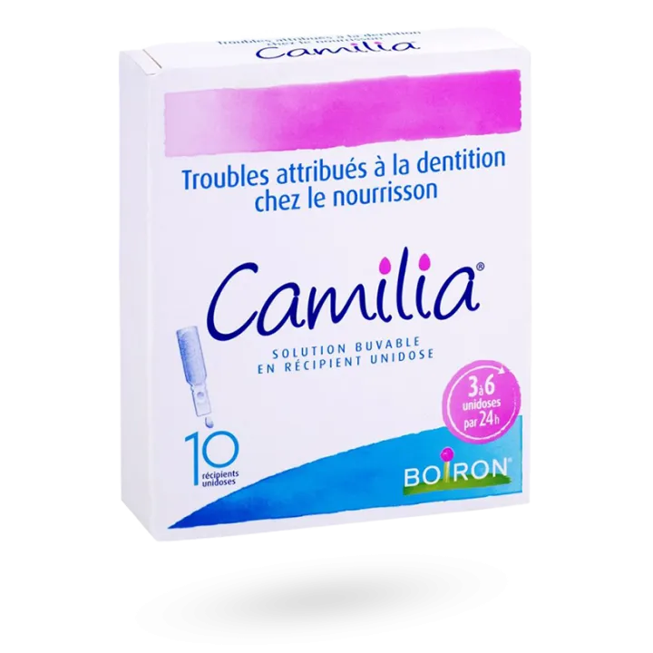 Camilia Boiron 10 unidoses dents bébé