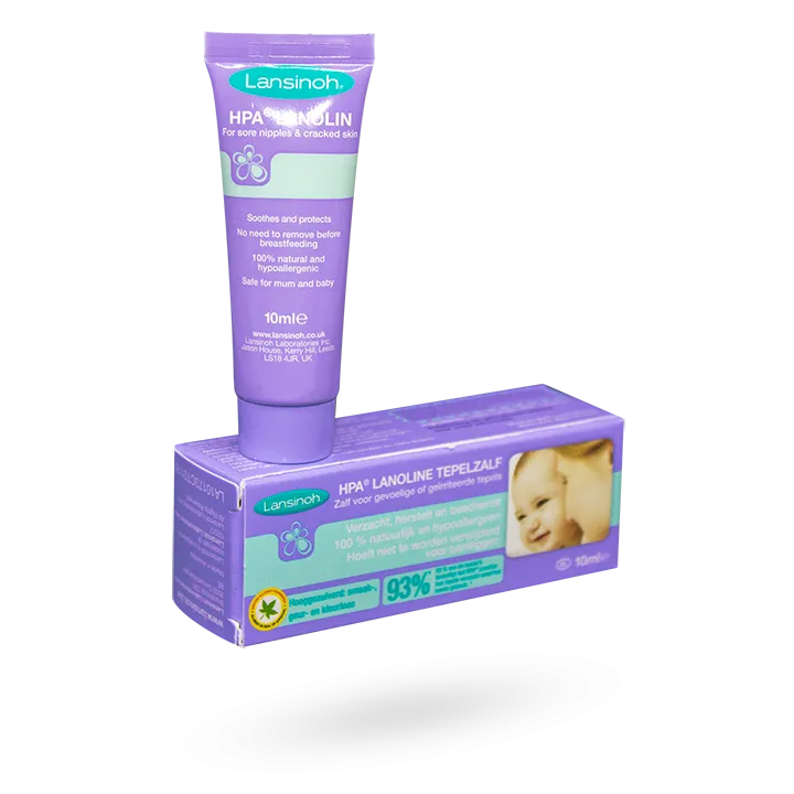 Lansinoh Lanoline HPA crème mamelons irrités te sensibles tube 10 ml