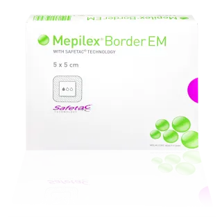 Mepilex Border EM - Pansement hydrocellulaire auto-adhésif siliconé