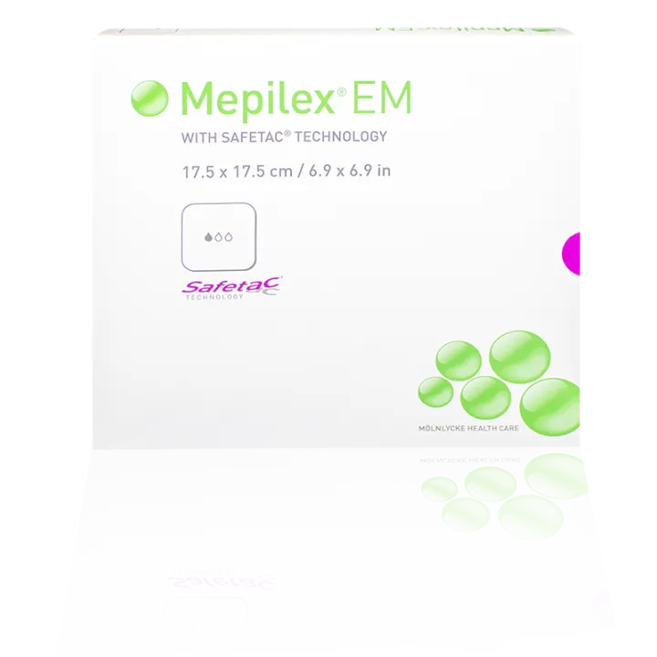 Mepilex EM pansement hydrocellulaire siliconé