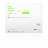 Mepilex Border Protect Sacrum - Pansement hydrocellulaire siliconé multicouche auto-fixant