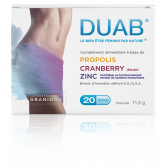 DUAB bien-être féminin - Propolis, Cranberry et Zinc