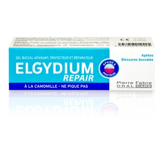 Elgydium Repair gel buccal apaisant, protecteur et réparateur 15 ml