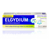 Elgydium dentifrice éducatif avec révélateur de plaque - Tube de 50 ml