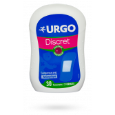 Urgo Discret pansement transparent avec compresse antiseptique - Boite 30