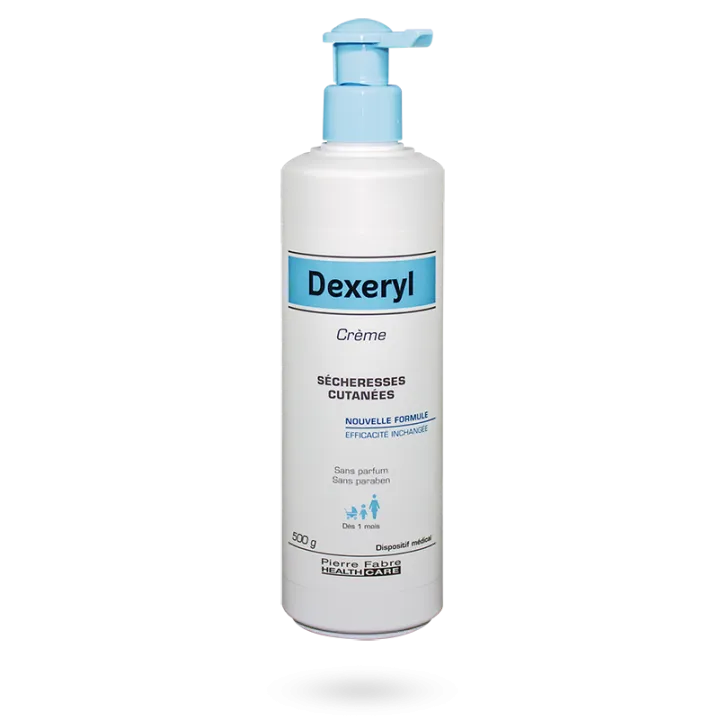 Dexeryl crème sécheresses cutanées flacon pompe de 500 ml