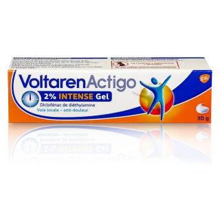 VoltarenActigo 2% intense gel tube de 30 g