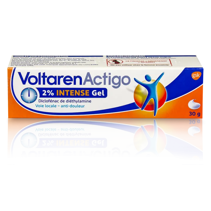 VoltarenActigo 2% intense gel tube de 30 g
