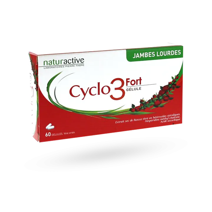 Cyclo 3 Fort jambes lourdes 60 gélules
