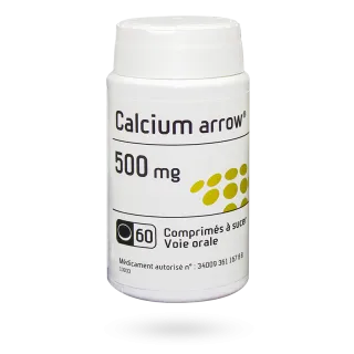 Calcium Arrow 500 mg 60 comprimés à sucer