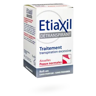 Etiaxil détranspirant aisselles peaux normales transpiration excessive roll-on 15 ml