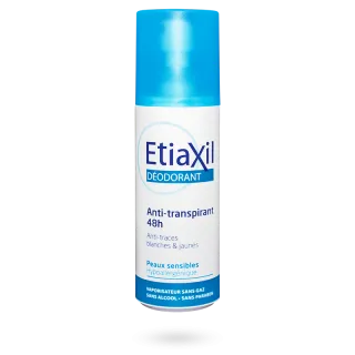 Etiaxil déodorant anti-transpirant 48h peaux sensibles spray 100 ml