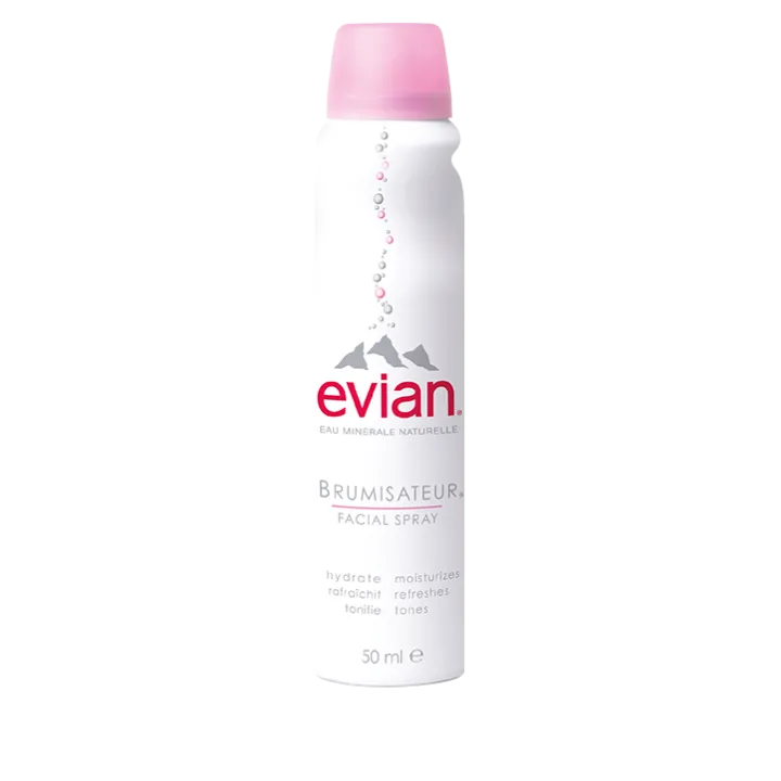 Evian brumisateur eau minérale naturelle - Hydrate, rafraîchit et tonifie