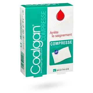 Coalgan compresse 5 compresses hémostatiques