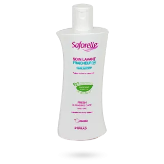Saforelle soin lavant fraîcheur toilette intime et corporelle 100 ml ou 250 ml