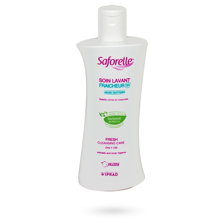 Saforelle soin lavant fraîcheur toilette intime et corporelle 100 ml ou 250 ml
