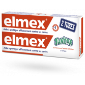 Elmex dentifrice Junior 6/12 ans protection caries - Lot de 2 x 75 ml