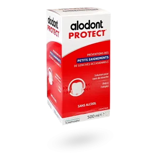 Alodont Protect Bain de bouche sans alcool flacon de 500 ml