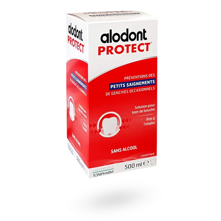Alodont Protect Bain de bouche sans alcool flacon de 500 ml