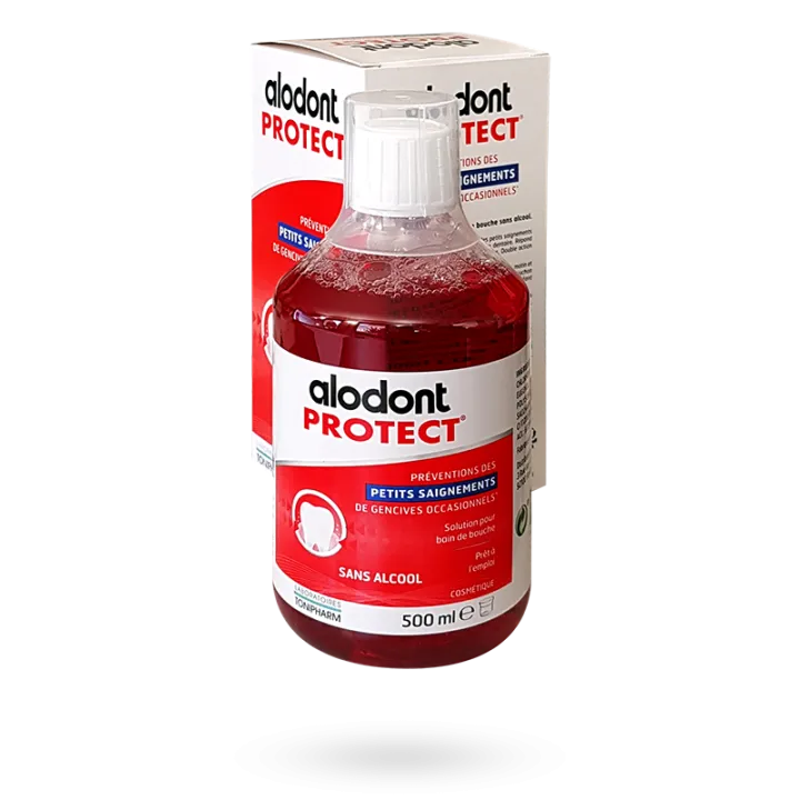 Alodont Protect Bain de bouche sans alcool flacon de 500 ml