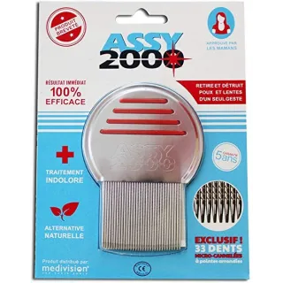 Assy 2000 peigne anti-poux et lentes