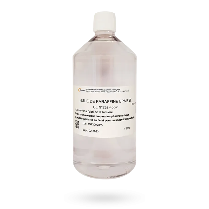 Huile de paraffine Cooper laxatif stimulant constipation 1 litre